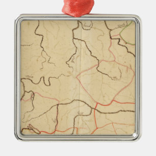 German Rivers 2 Metal Tree Decoration