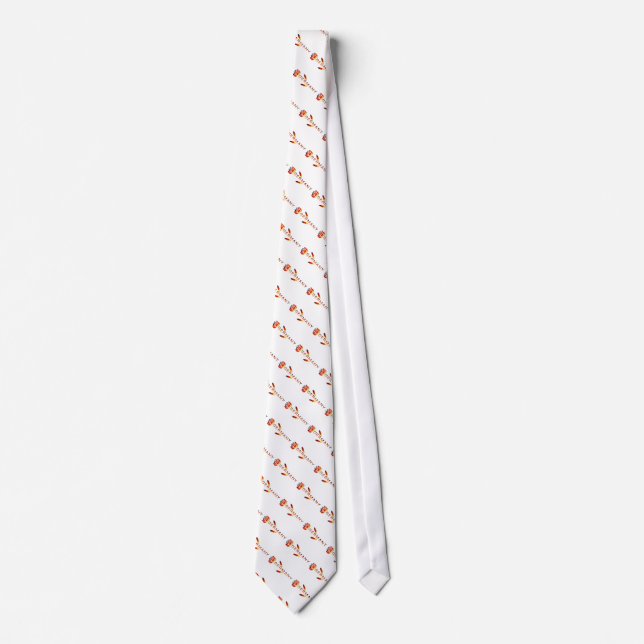 German Rose Flag Tie (Front)