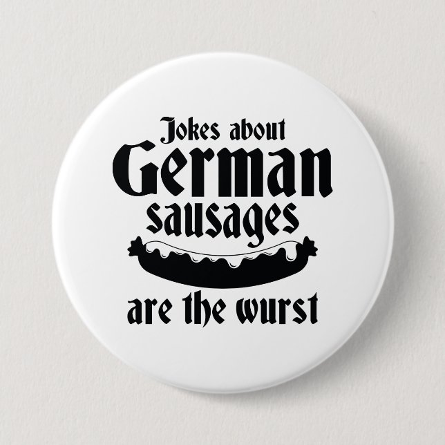 German Sausages 7.5 Cm Round Badge (Front)