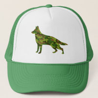 German Shepard army green camouflage