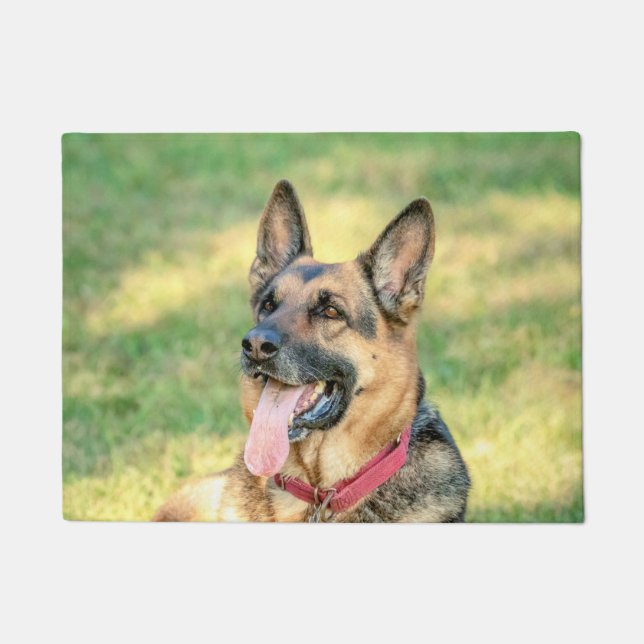 German Shepard Doormat (Front)