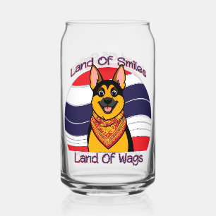 German Shepard In Thailand Land Of Smiles And Wags Can Glass