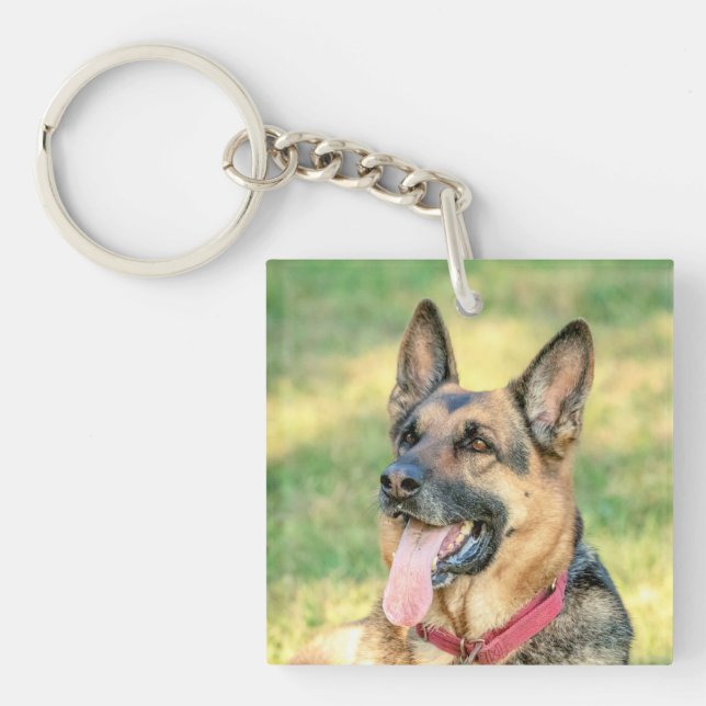 German Shepard Key Ring (Front)