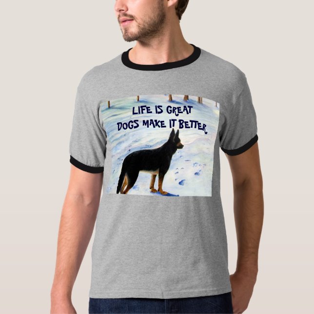 GERMAN SHEPERD T-Shirt (Front)