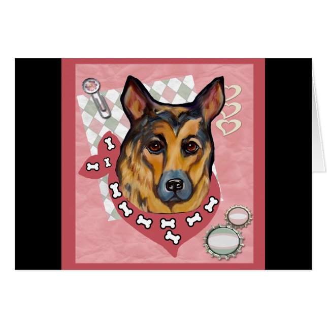 GERMAN SHEPHERD (Front Horizontal)