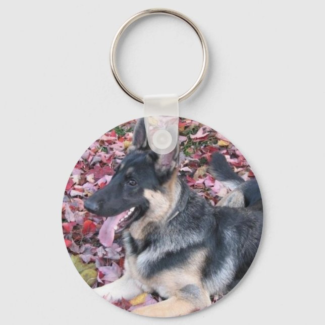 German Shepherd 1 Key Ring (Front)