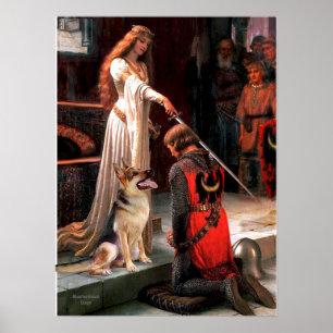 German Shepherd 1 -  The Accolade Poster