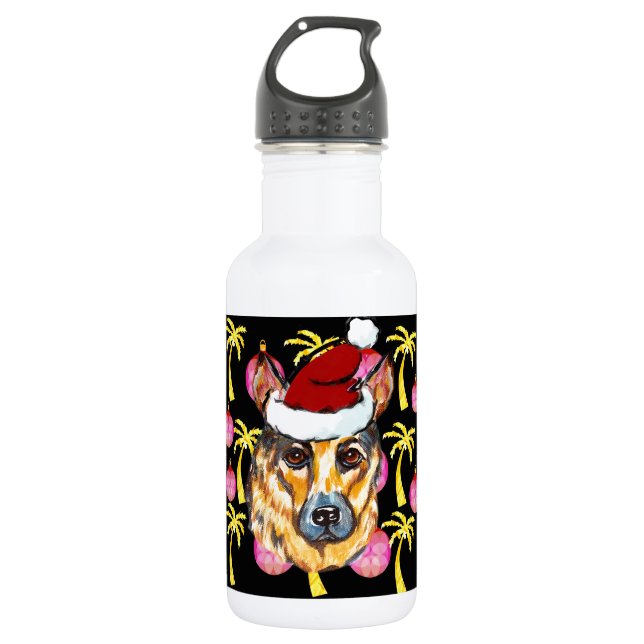 GERMAN SHEPHERD 532 ML WATER BOTTLE (Front)