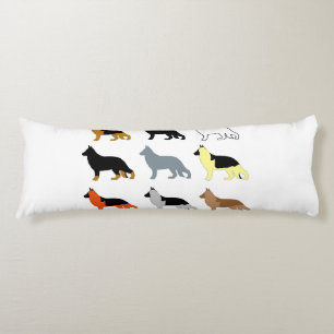 german shepherd all colours silos body cushion