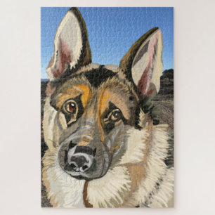 German Shepherd, Alsation Jigsaw Puzzle