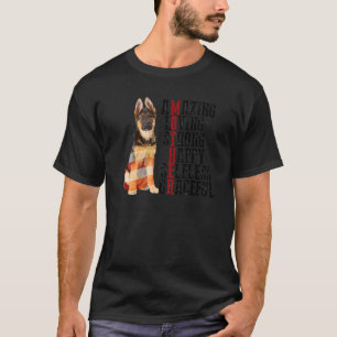 German Shepherd Amazing Loving Strong Happy Selfle T-Shirt