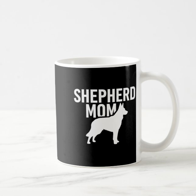 German Shepherd Art For Women Girls German Shepher Coffee Mug (Right)
