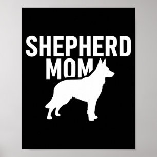 German Shepherd Art For Women Girls German Shepher Poster