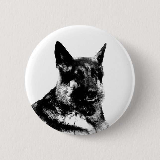 German shepherd badge (Front)
