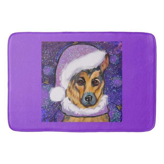 GERMAN SHEPHERD BATH MAT (Front)