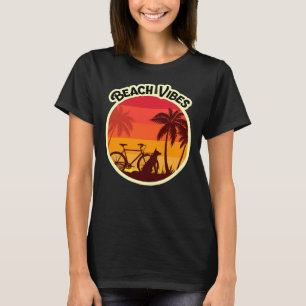 German Shepherd Beach Vibes Long T-Shirt