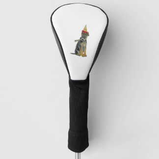 German Shepherd Birthday Golf Head Cover