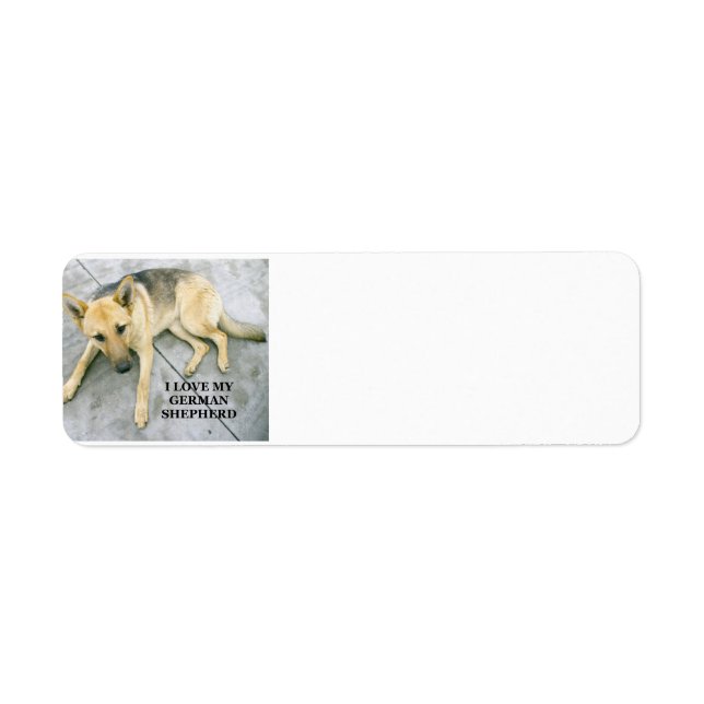 german-shepherd-black and cream love w pic (Front)