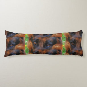 german-shepherd-black and red eyes body cushion