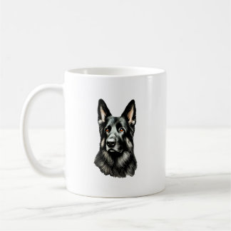 German Shepherd Black And Tan Coffee Mug