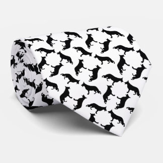 German Shepherd black Tie