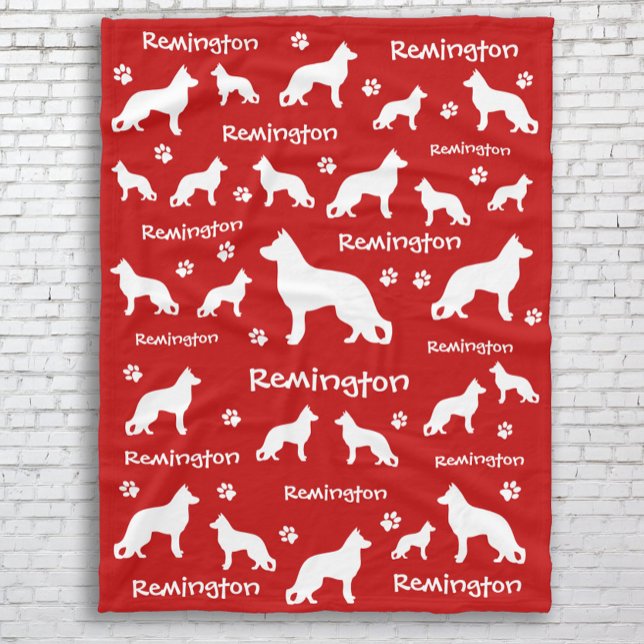 German Shepherd Blanket | Loyal & Loving Gift (German Shepherd Dog Blanket - memorial gift, birthday gift, or Christmas gift for GSD lovers)