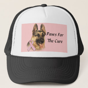German Shepherd Breast Cancer Hat