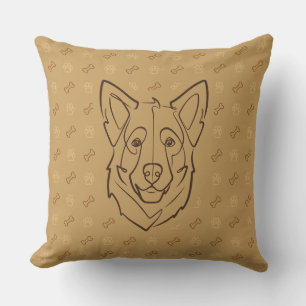 German Shepherd, Built to Protect, Born to Love! Cushion