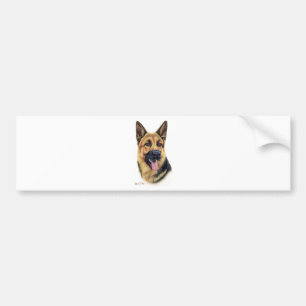 German Shepherd Bumper Sticker
