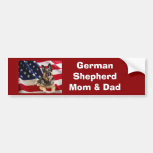 German Shepherd Bumper Sticker