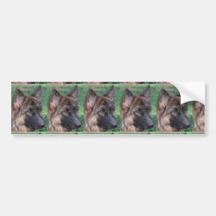 german shepherd bumper sticker