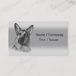 German Shepherd Business Card