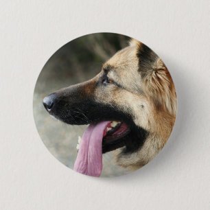 German Shepherd Button