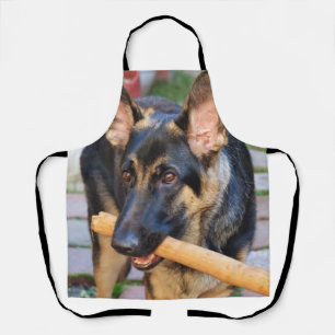 German Shepherd by Shirley Taylor Apron