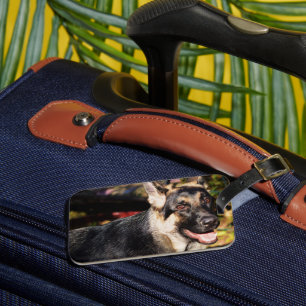 German Shepherd by Shirley Taylor Luggage Tag