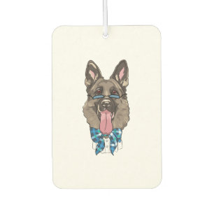 German Shepherd Car Air Freshener