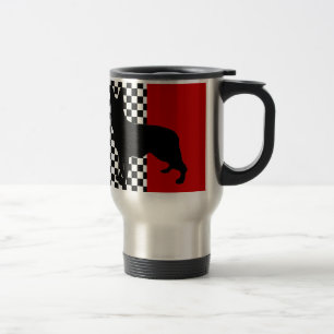 GERMAN SHEPHERD CAR COFFEE MUG
