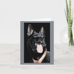 German Shepherd Card - "Rixi"