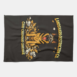 German Shepherd Certified Home Decorator Design Tea Towel