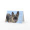 German Shepherd Christmas Card