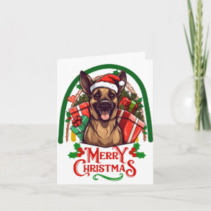 German-shepherd Christmas Card