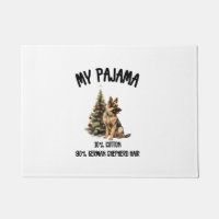 German Shepherd & Christmas, Funny Dog Design for 