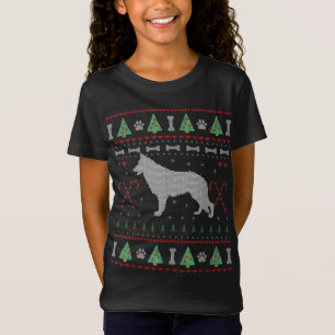 German Shepherd Christmas Ugly Sweater Funny Dog L