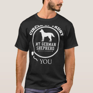 German Shepherd Circle Of Trust T-Shirt