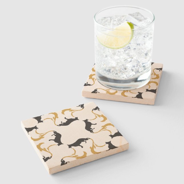 German Shepherd Coaster (Side)
