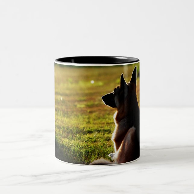 German Shepherd Coffee Mug (Center)