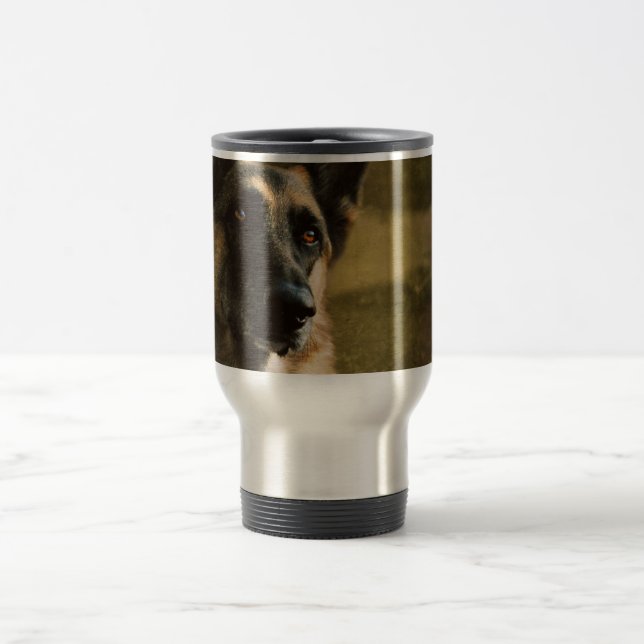 German Shepherd Coffee Mug (Center)