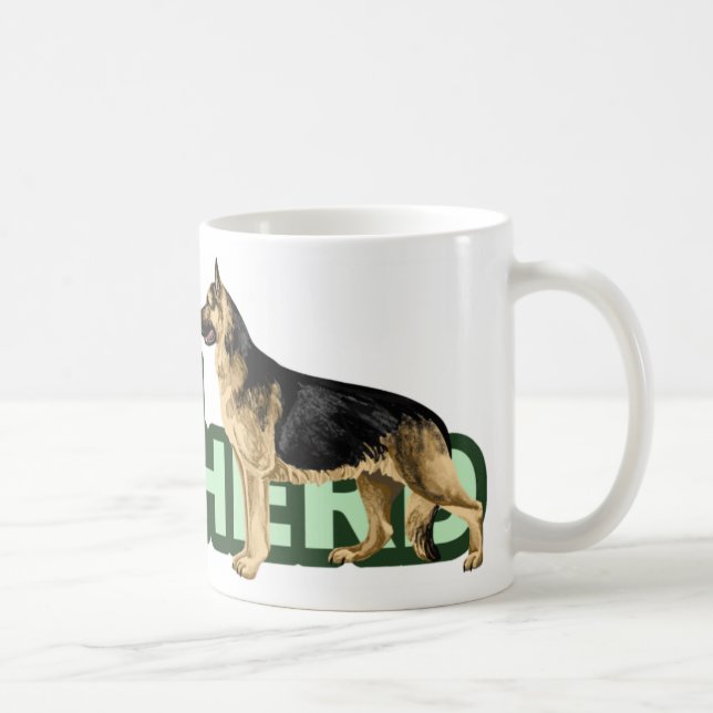 German Shepherd Coffee Mug (Right)
