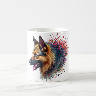 german shepherd coffee mug
