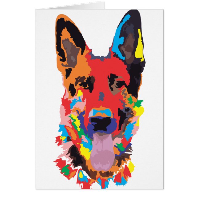 German shepherd colour (Front)